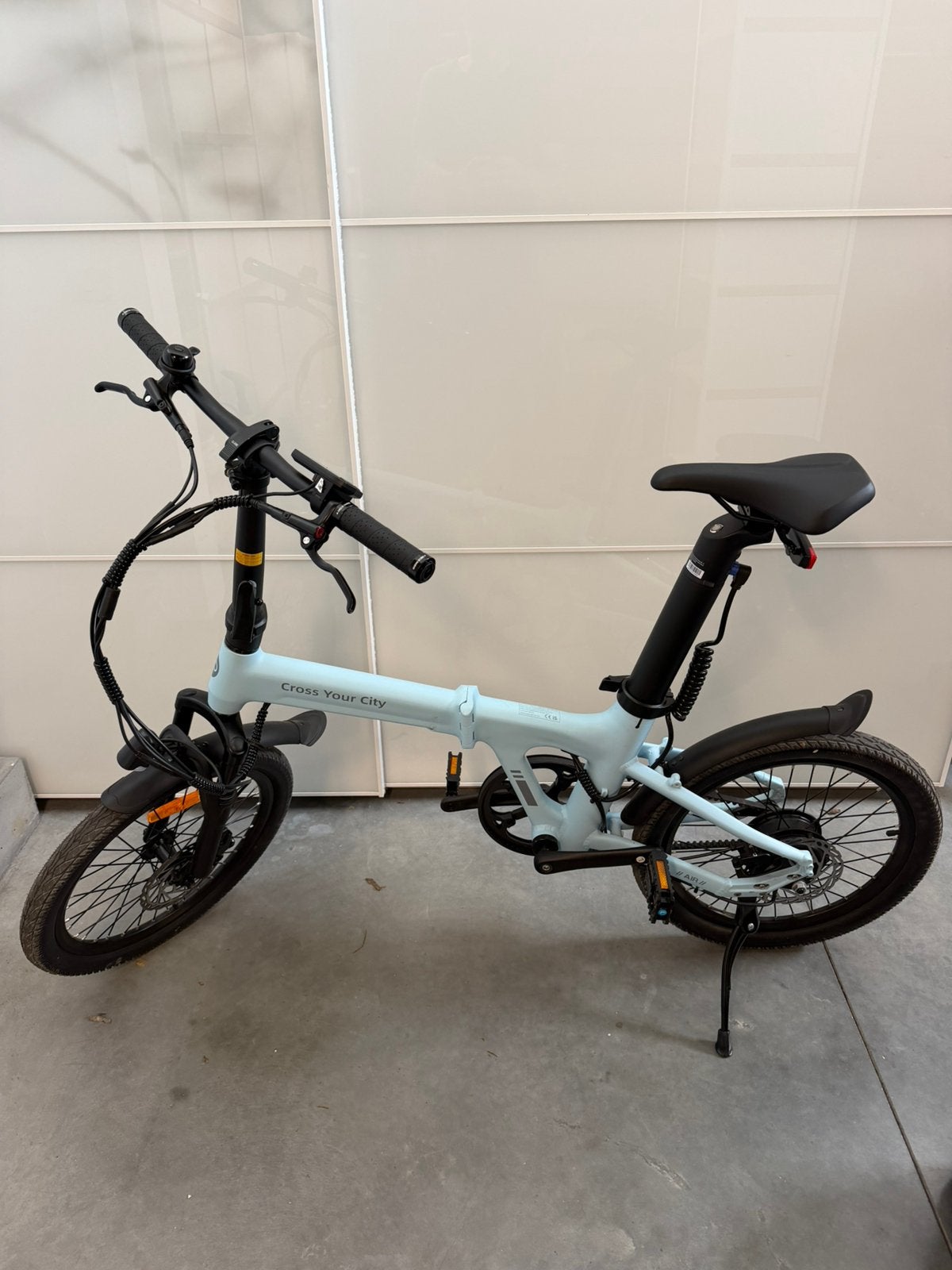 ADO Air 20 elektrische plooifiets, Fietsen en Brommers, Ophalen, Zo goed als nieuw