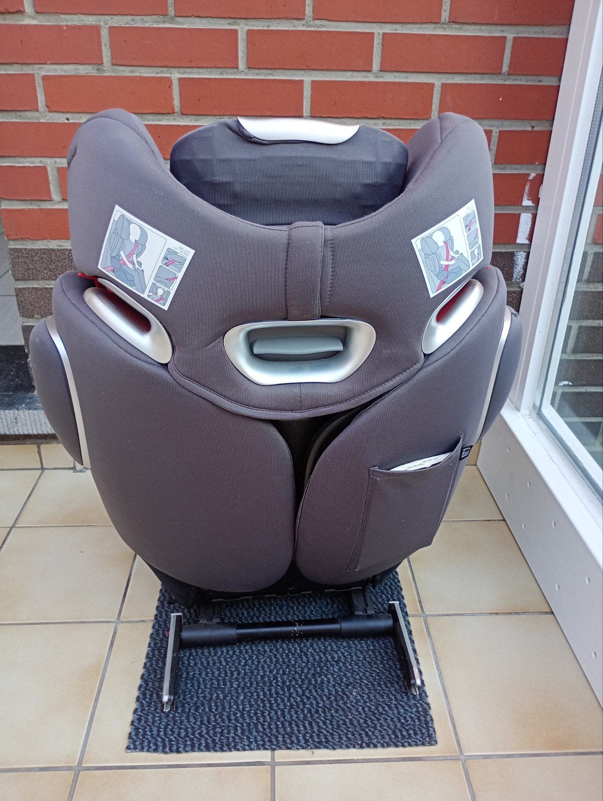 Cyber solution Q2-fix zwart autostoeltje, Autres marques, 15 à 36 kg, Enlèvement, Utilisé