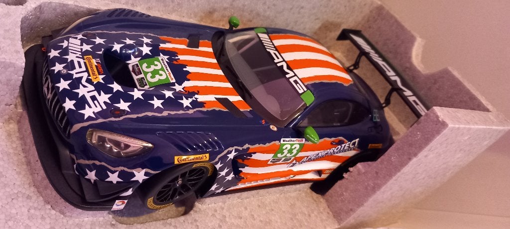 1/18 Mercedes AMG GT3 Team Riley Motorsports IMSA 2017 Norev, Enlèvement ou Envoi, Neuf, Voiture, Norev