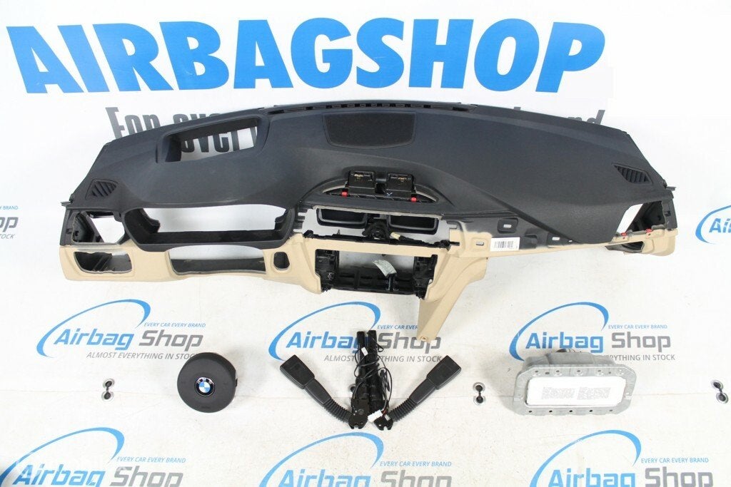 Airbag kit - Tableau de bord beige HUD M BMW F30 F31 F34, Enlèvement ou Envoi, Utilisé