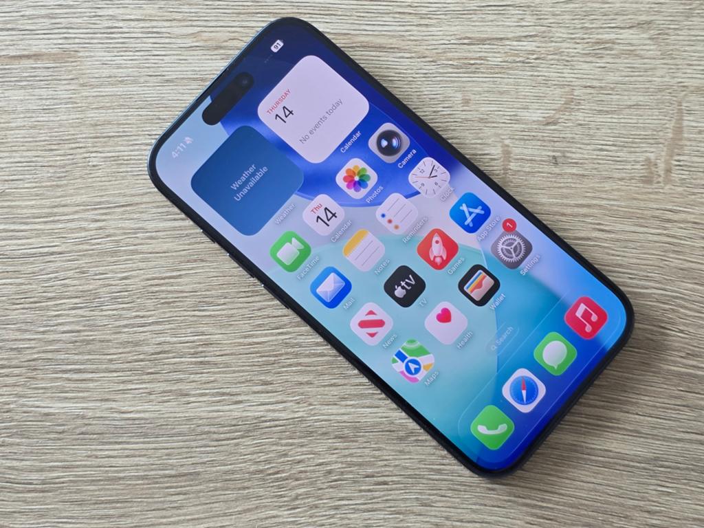 Iphone 15pro 128gb nieuwstaat, Telecommunicatie, Mobiele telefoons | Apple iPhone, Ophalen, Zwart