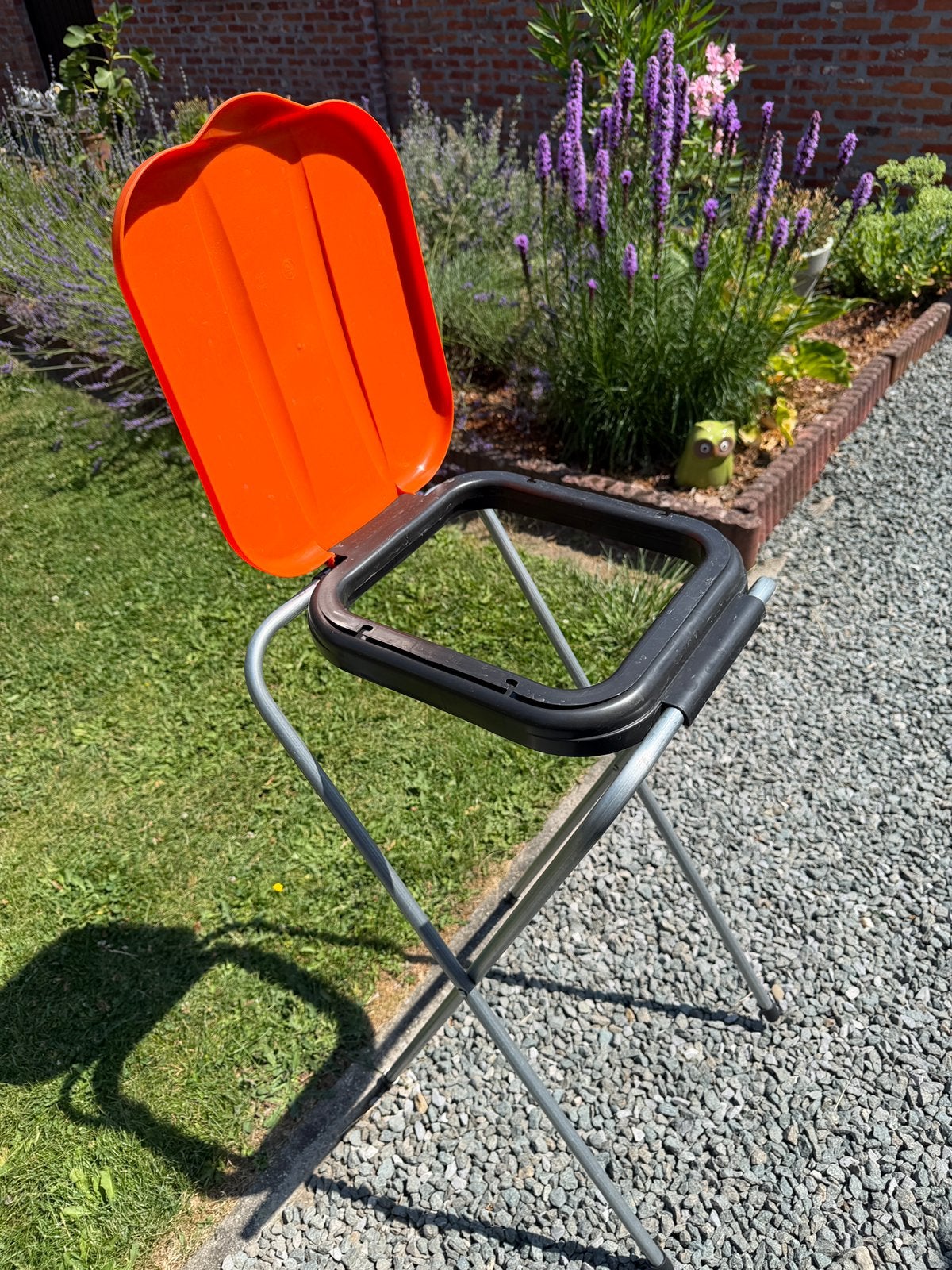 Houder voor vuil of PMD zakken in metaal en plastic, Maison & Meubles, Accessoires pour la Maison | Poubelles, 40 litres ou plus