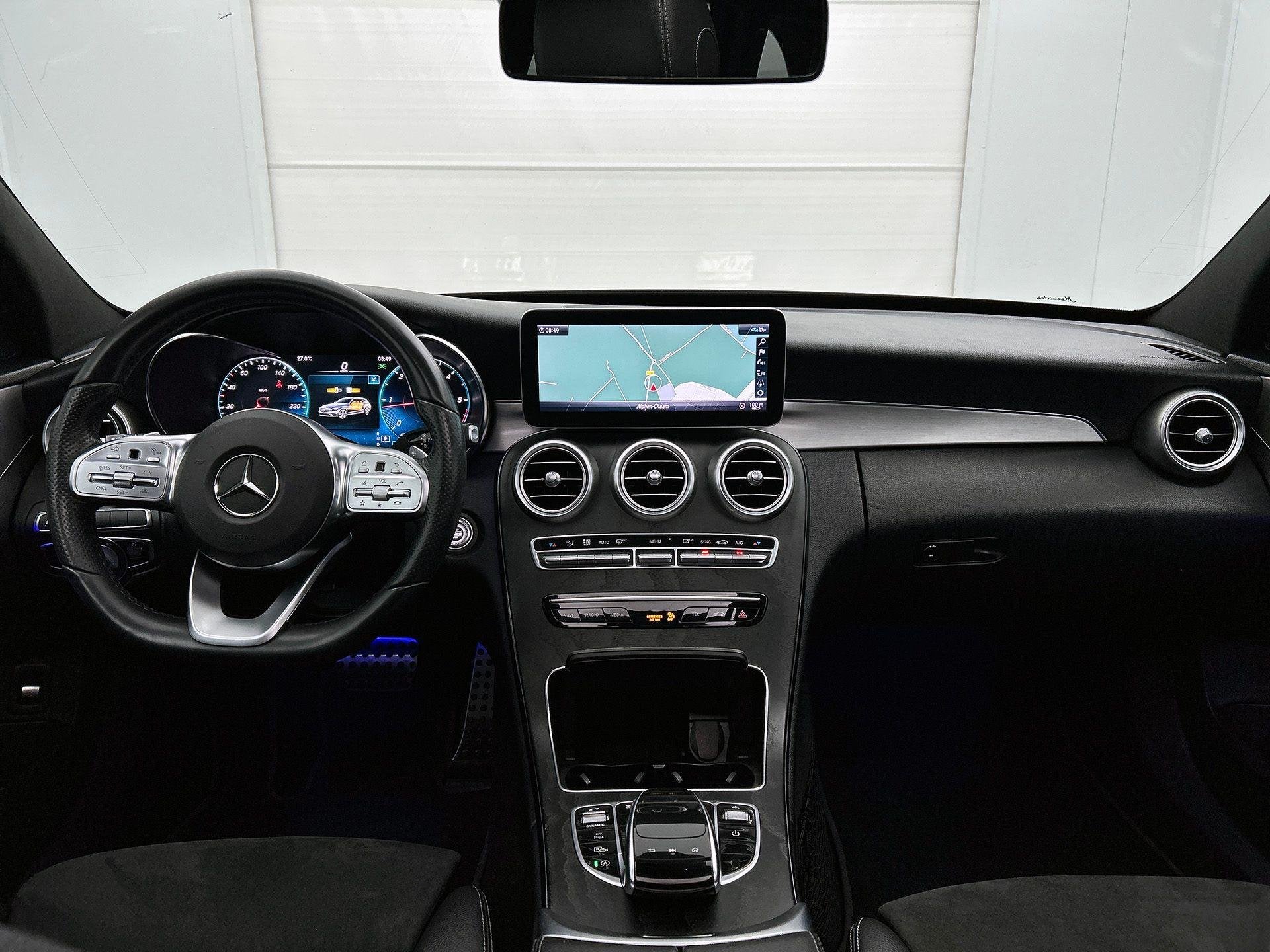 Mercedes-Benz C-Klasse 220 D Break AMG Line | Panoramisch Da, Autos, Mercedes-Benz, Achat, Entreprise, Noir, 5 portes