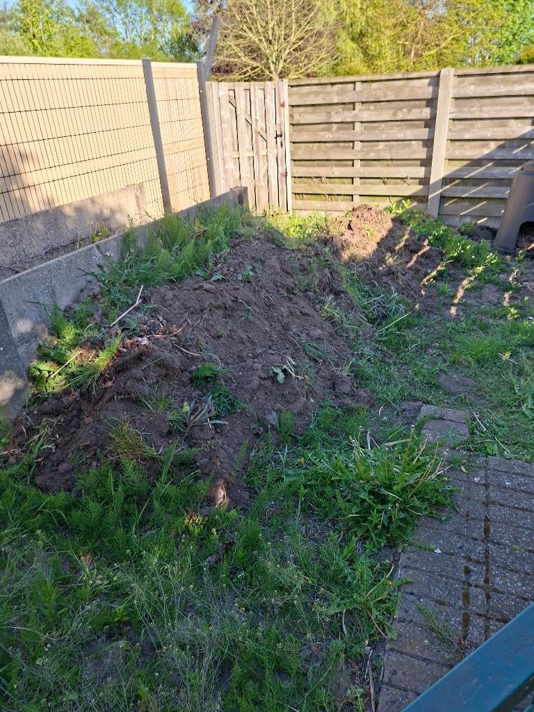 Gratis aarde 4m3, Ophalen