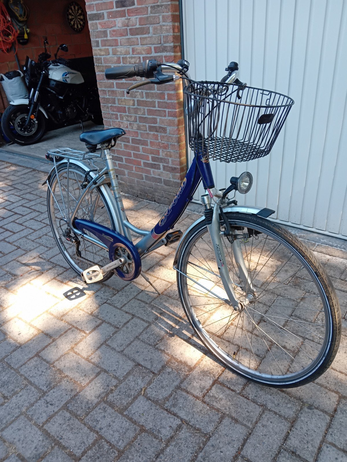 Zeer goede damesfiets oxford, Fietsen en Brommers, Ophalen, Gebruikt, Velgrem, Versnellingen