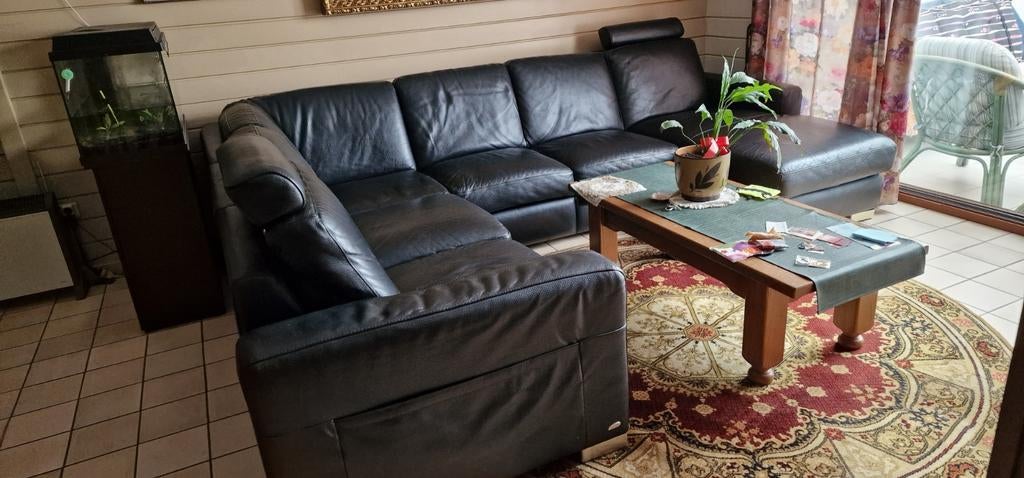 Lederen hoeksalon, Huis en Inrichting, Ophalen