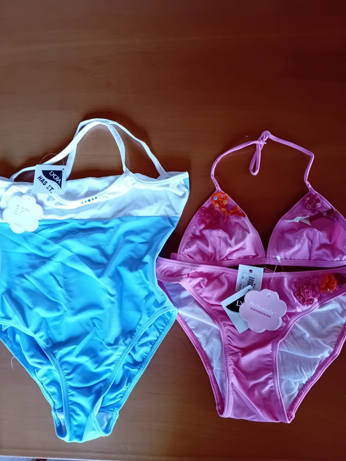 Badpak, Bikini in nieuwstaat 12 / 14 jaar, Enfants & Bébés, Neuf, Archimede, Enlèvement ou Envoi, Maillot de bain