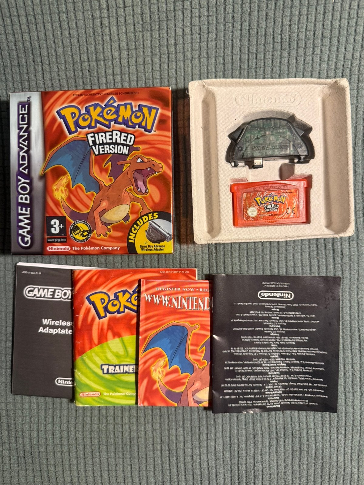 Pokemon firered CIB, Games en Spelcomputers, Games | Nintendo Game Boy, Ophalen, Zo goed als nieuw