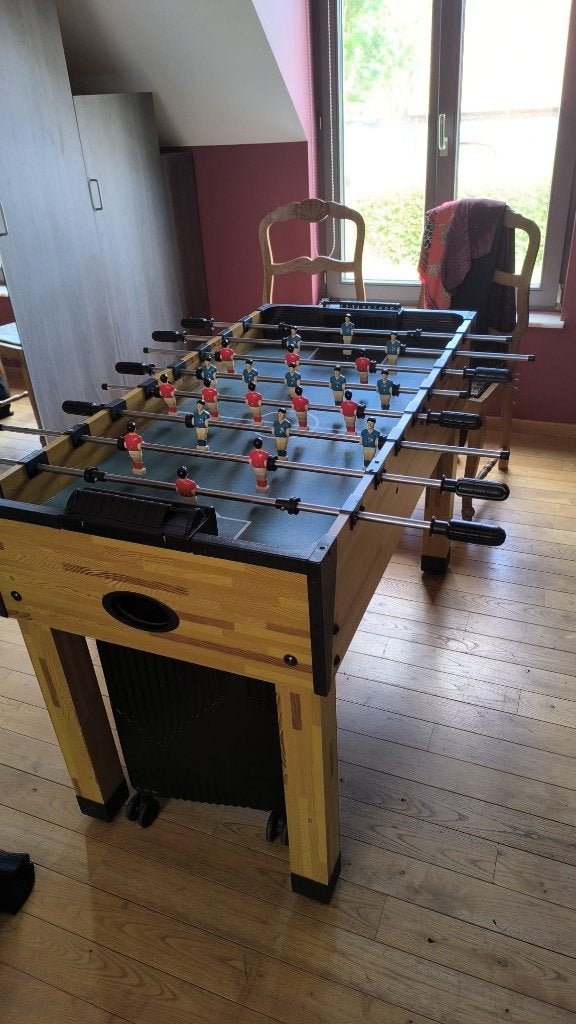 kickertafel, Enlèvement, Utilisé