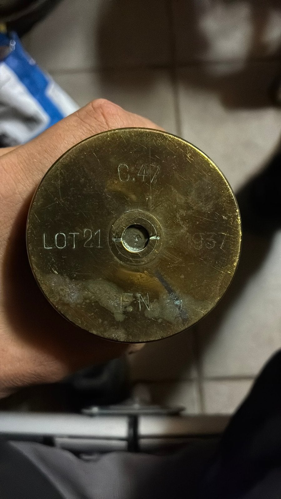 47mm huls WWII, Verzamelen, Ophalen, Landmacht, Hulzen of Bodemvondsten