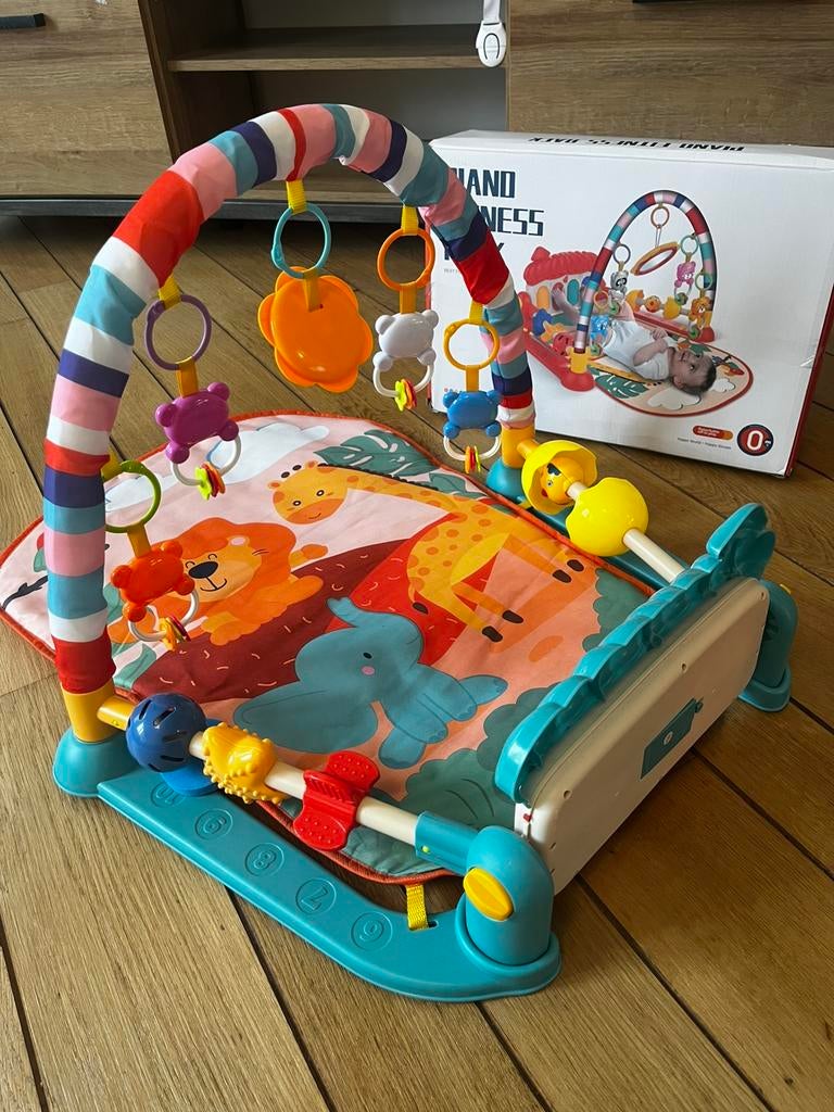 Piano fitness rack - babygym, Kinderen en Baby's, Speelgoed | Babyspeelgoed, Ophalen, Zo goed als nieuw, Babygym