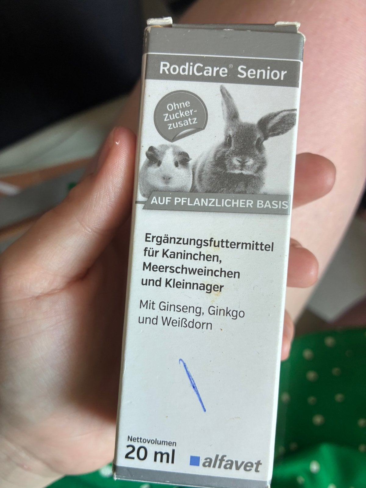 Senior voedingssupplement cavia,konijn,kleine knaagdieren, Ophalen, Knaagdier of Konijn