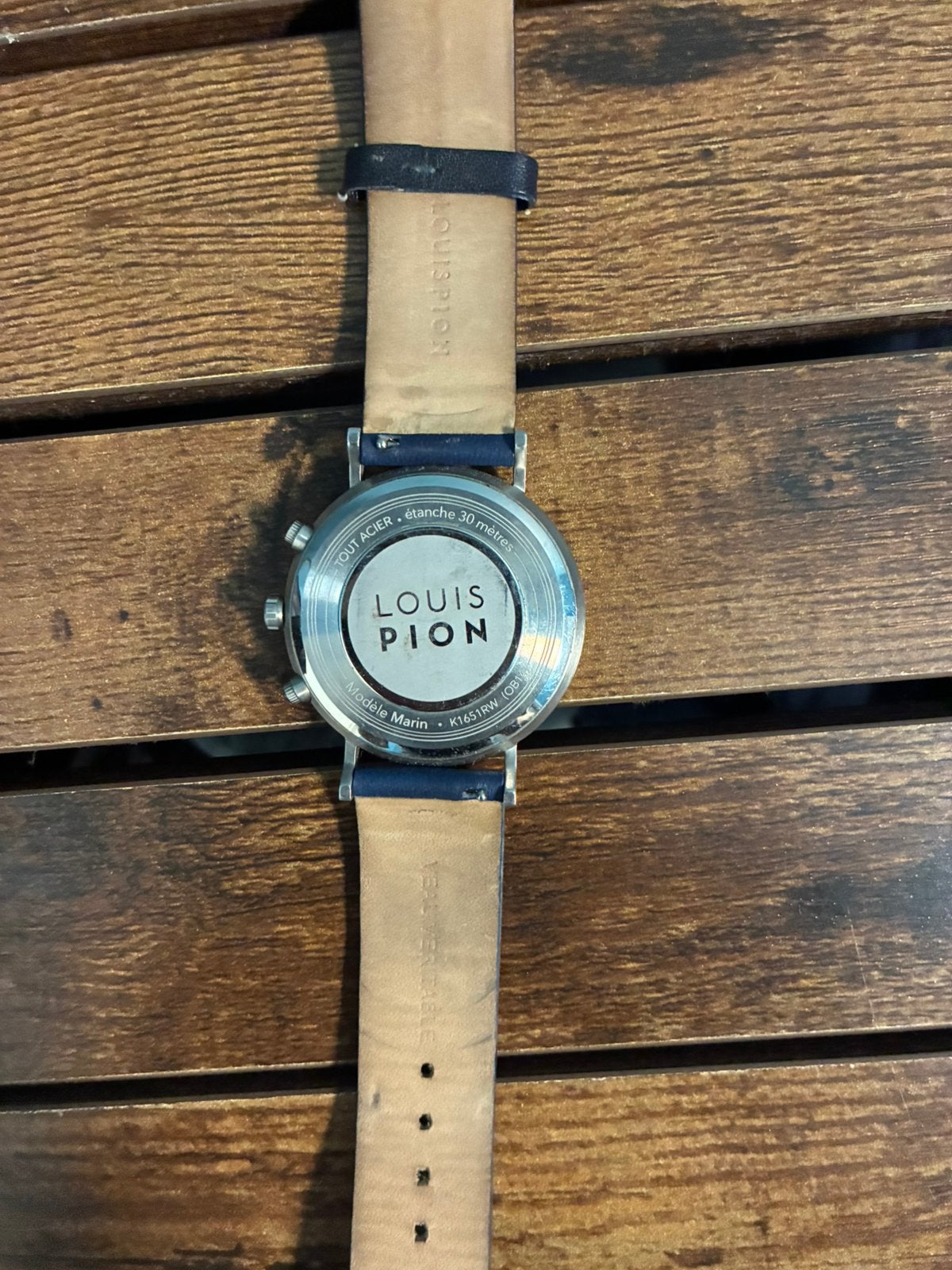 Montre homme, Bijoux, Sacs & Beauté, Montres | Femmes, Cuir, Comme neuf, Enlèvement, Autres matériaux