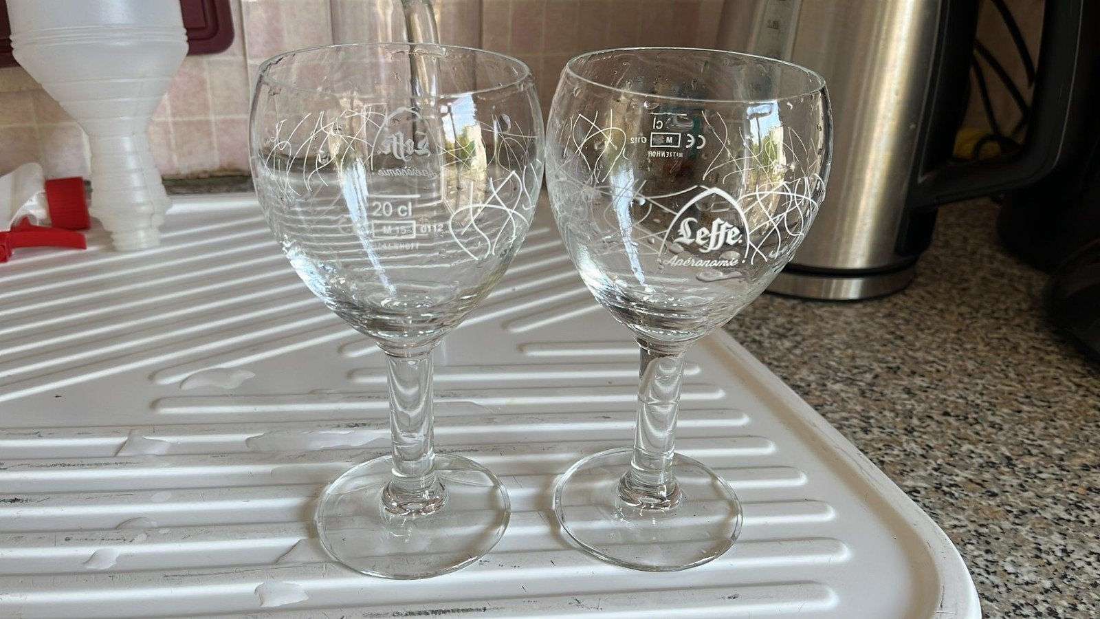 Verres à Leffe édition limitées., Collections, Enlèvement