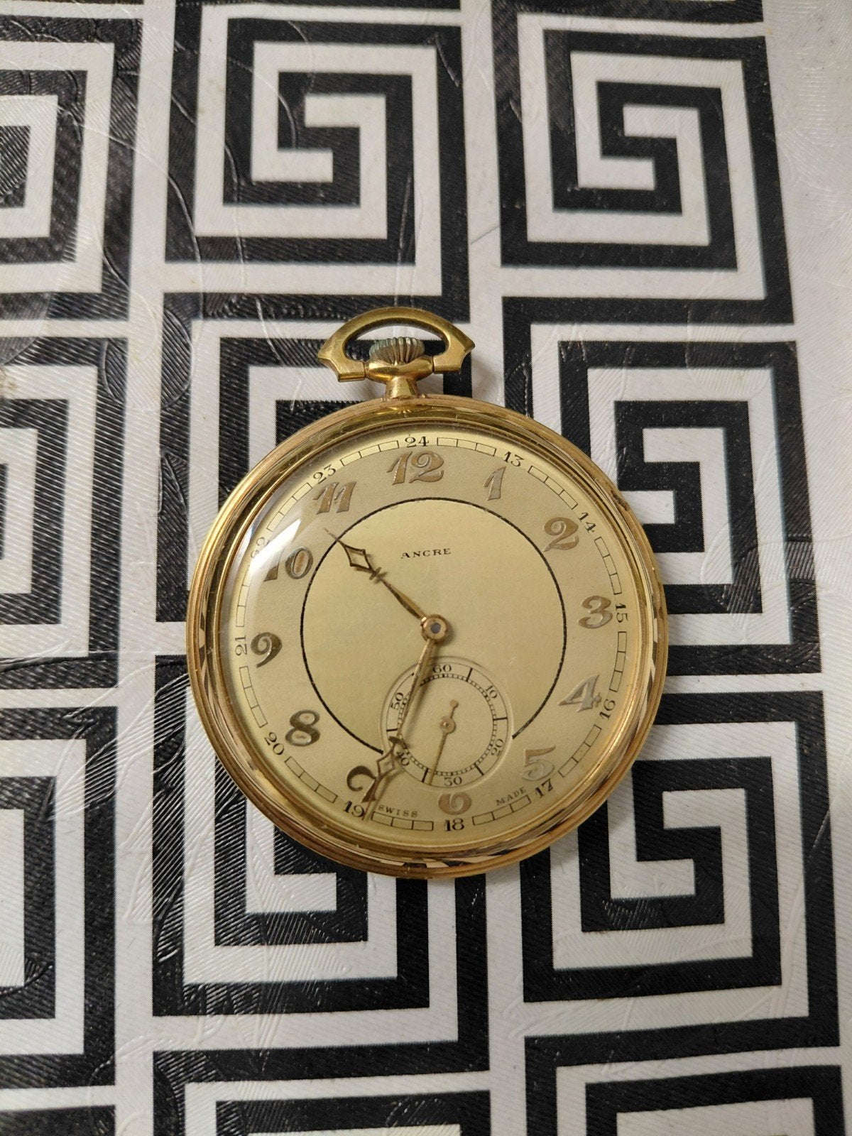 antieke horloge, Ophalen