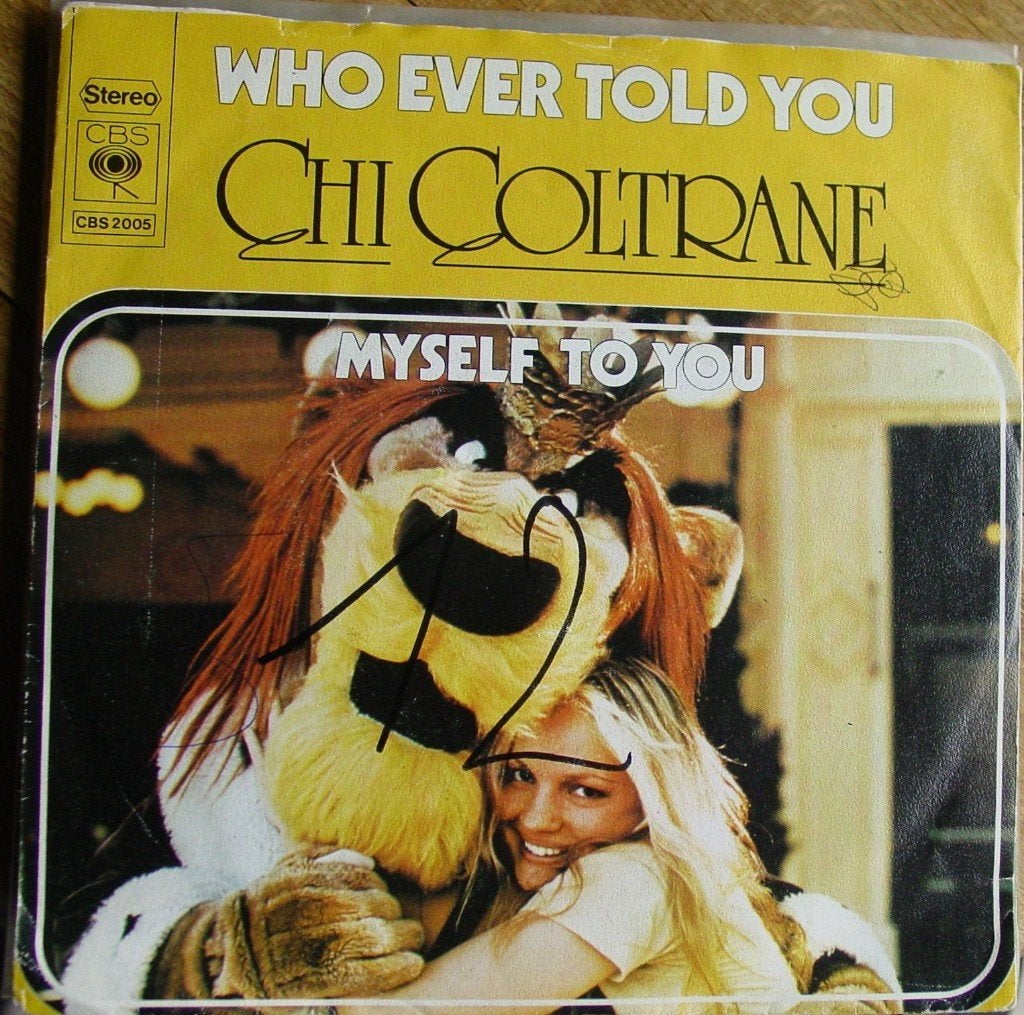 45T 7INCH VINYL SINGLE CHI COLTRANE, Cd's en Dvd's, Vinyl Singles, Ophalen of Verzenden