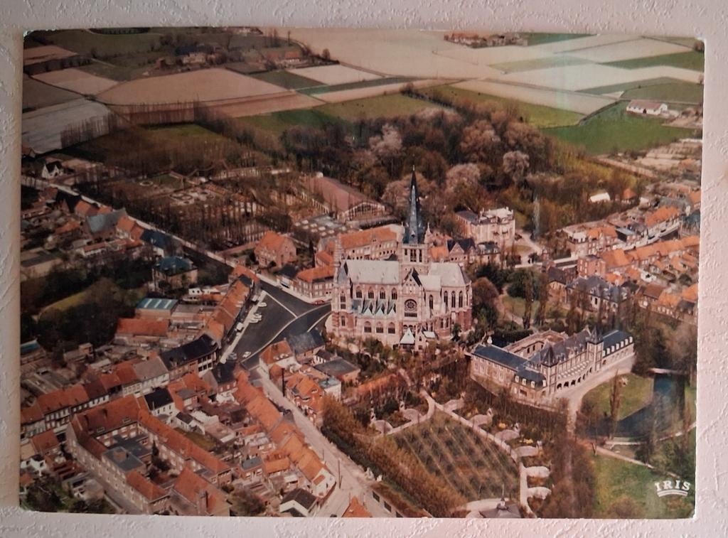 Postkaart Dadizele Luchtopname, Verzamelen, Ophalen of Verzenden
