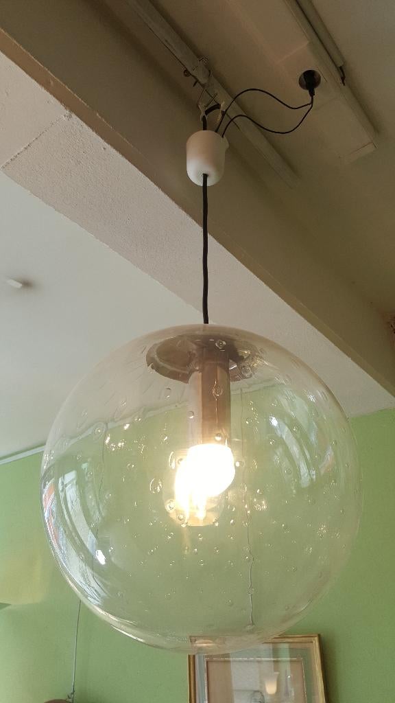suspension boule en verre transparent, Antiquités & Art, Enlèvement