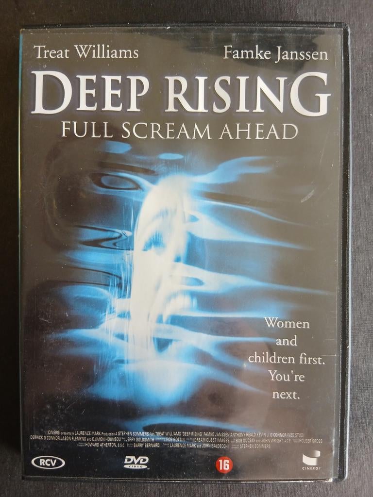 Deep rising (1997) Femke Janssen, CD & DVD, DVD | Thrillers & Policiers, À partir de 16 ans, Enlèvement ou Envoi, Comme neuf, Thriller surnaturel