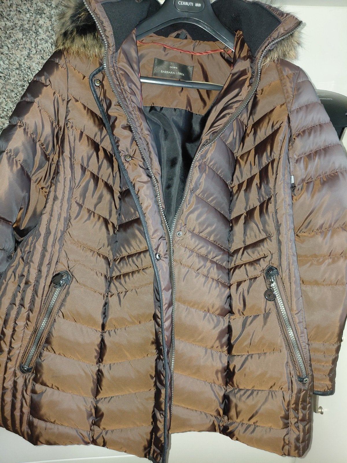 winterjas, Ophalen, Nieuw, Maat 46/48 (XL) of groter, Bruin