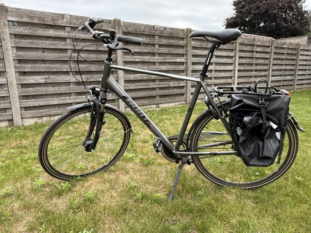 Norta TS-2 herenfiets – framemaat 60 cm – uitstekende staat, Velgrem, Versnellingen, Zo goed als nieuw, 57 tot 61 cm
