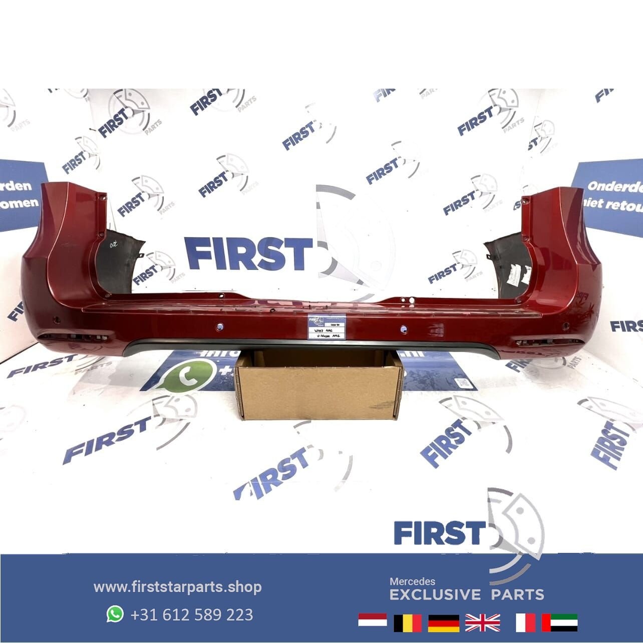 W447 V KLASSE AMG ACHTERBUMPER ROOD origineel Mercedes V KLA, Arrière, Utilisé, -, -