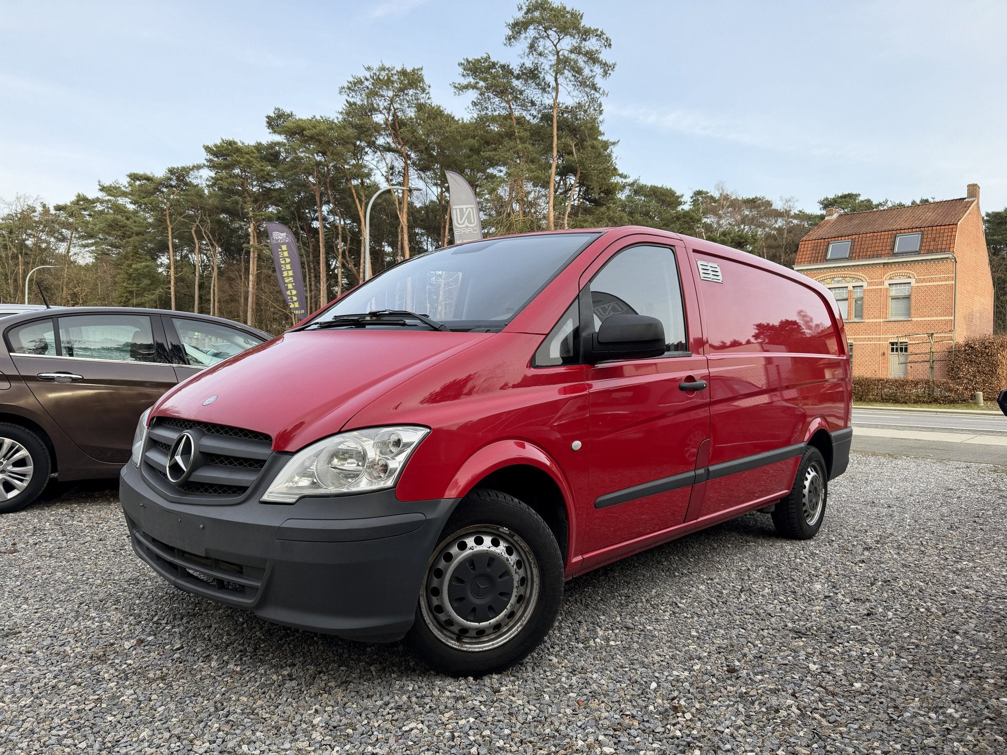 Mercedes-Benz Vito 110 2.2D EURO5 '11 + 12M GARANTIE, Auto's, Mercedes-Benz, Stof, Gebruikt, Elektrische ramen, 95 pk