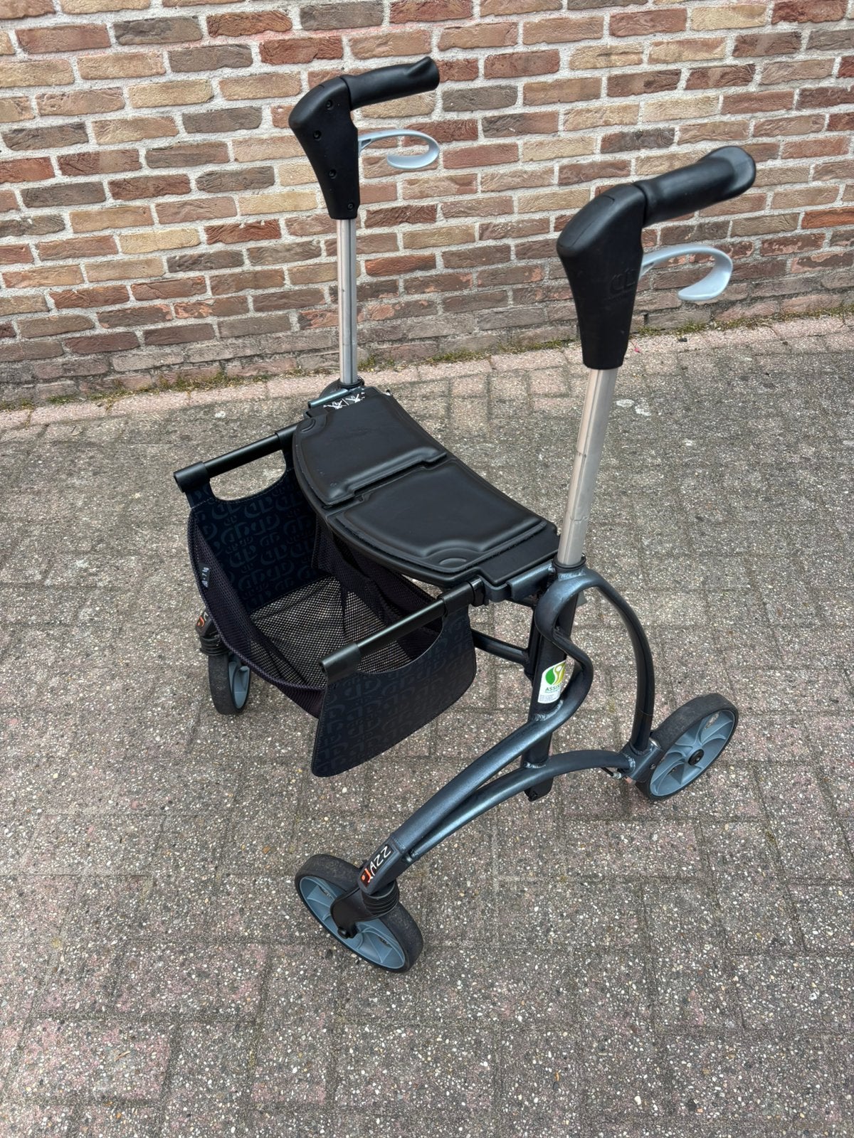Degelijke verstelbare rollator opvouwbaar, Divers, Déambulateurs, Enlèvement, Pliable, Comme neuf