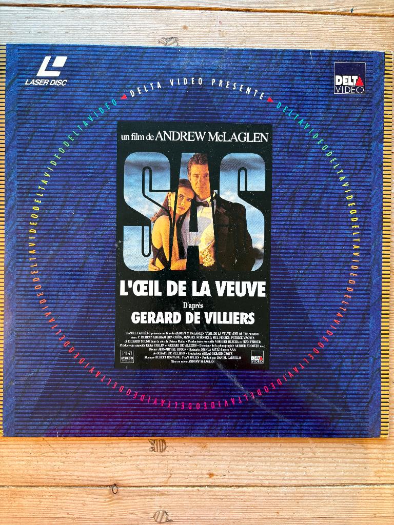 LaserDisc – SAS : L’œil de la veuve – PAL, Enlèvement ou Envoi, Comme neuf, Film