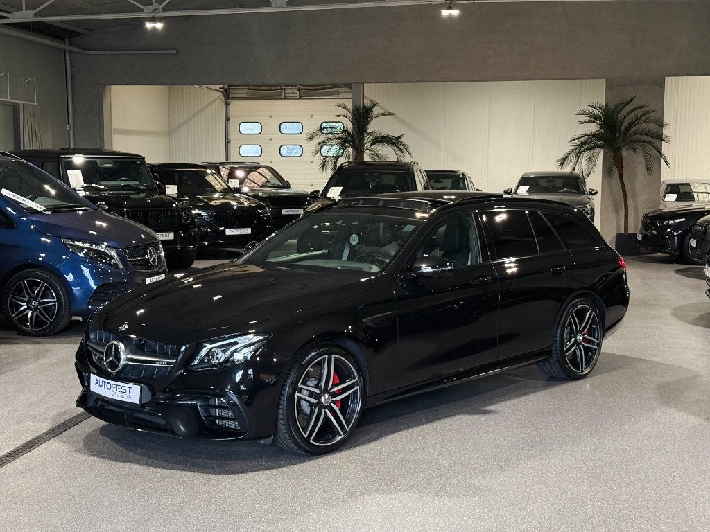 Mercedes-Benz E63 S AMG 4Matic+ Break | Lichte Vracht, Auto's, Automaat, Dealer onderhouden, Start-stop-systeem, Zwart