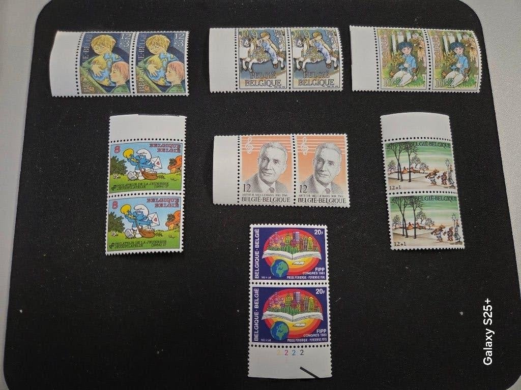 Set nieuwe postzegels „Thema: divers -1984", Ophalen, Met stempel, Frankeerzegel, Postfris