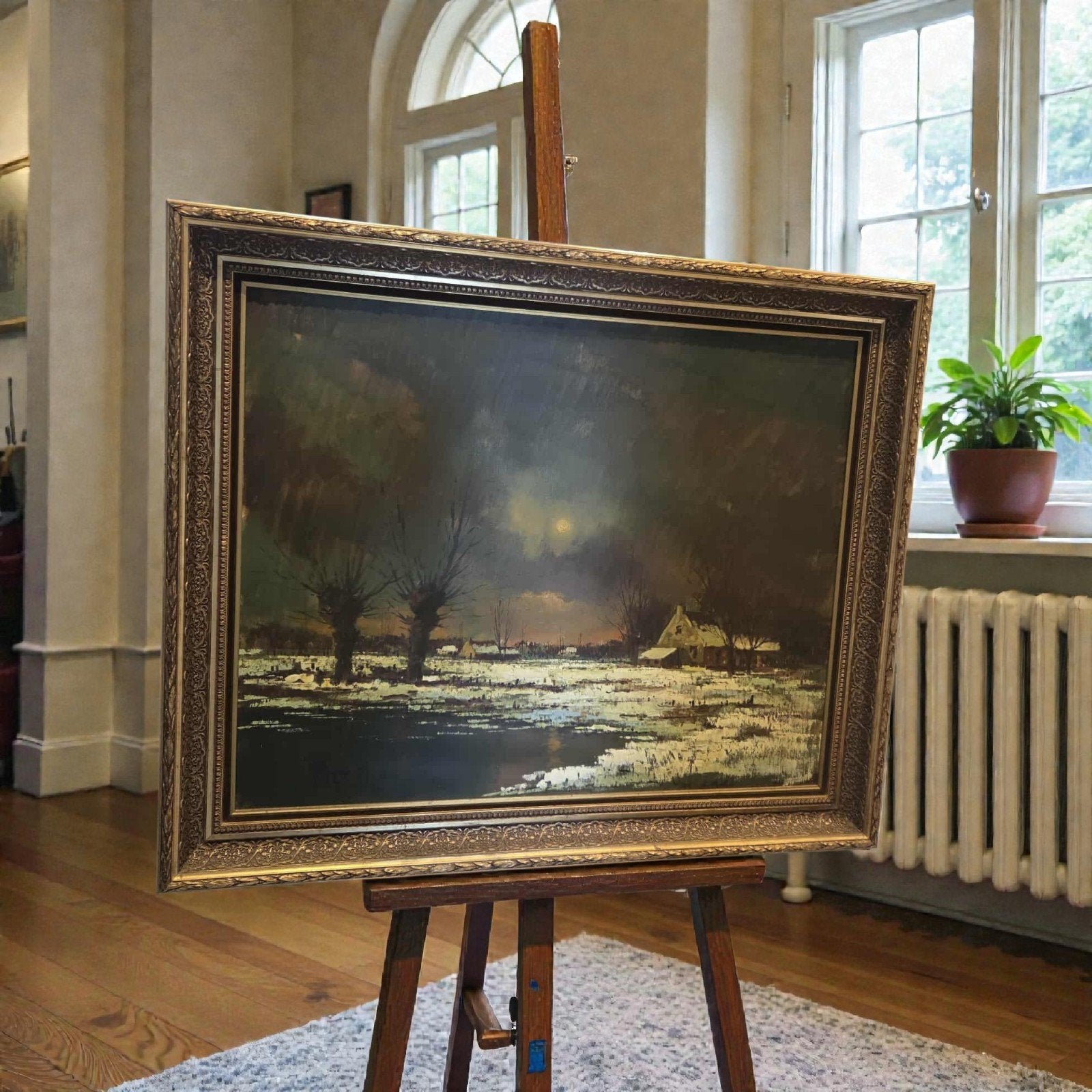 Uniek schilderij van Piet Mees – Belgische expressionist – €, Antiek en Kunst, Kunst | Schilderijen | Klassiek, Ophalen of Verzenden