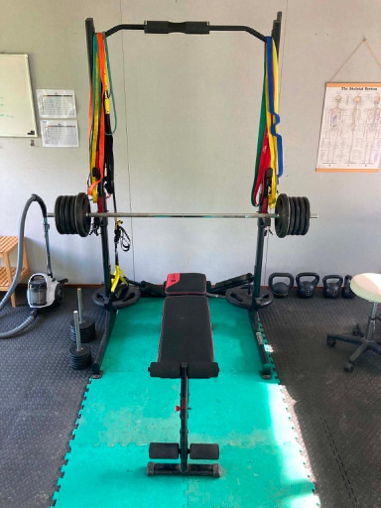 Fitnessmateriaal, Sports & Fitness, Équipement de fitness, Enlèvement, Utilisé, Bras, Set d’haltères