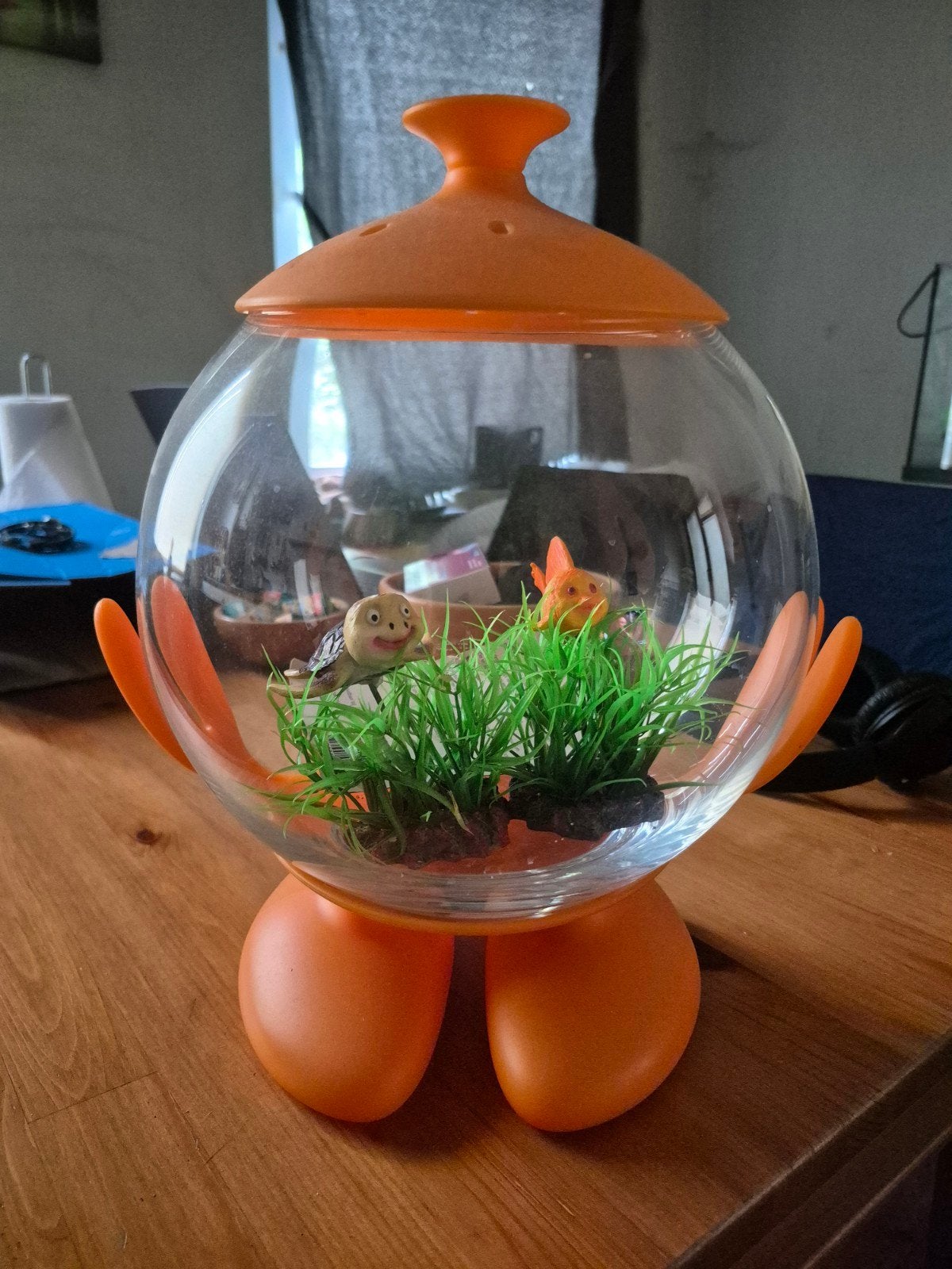 vis of decoratie bokaal 25 op 33cm, Dieren en Toebehoren, Ophalen, Nieuw, Decoratie