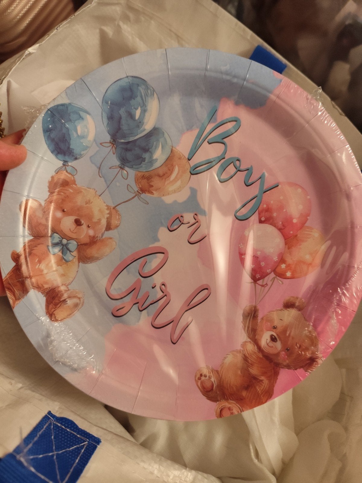 assiette Baby shower, Enlèvement ou Envoi