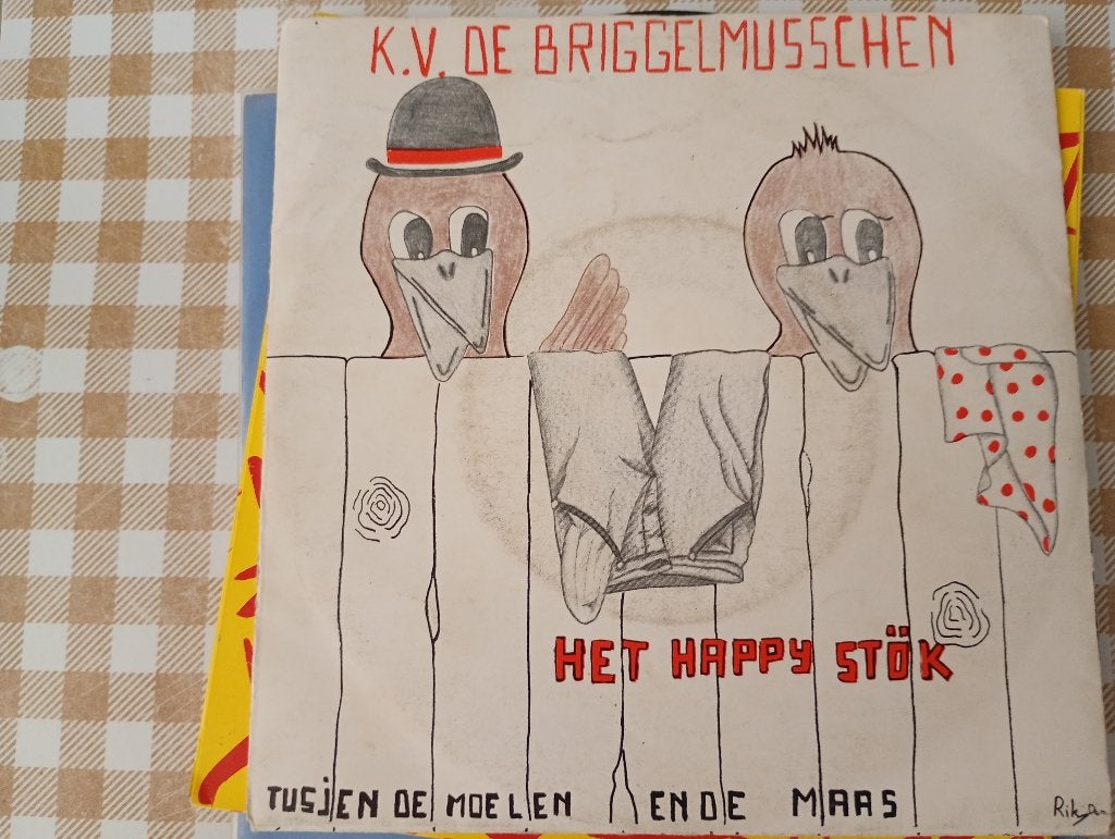 KV De Briggelmusschen - Het happy stok, Gebruikt, Verzenden, 7 inch, Single