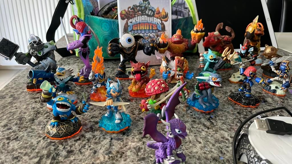 Skylanders Giants, Enlèvement ou Envoi