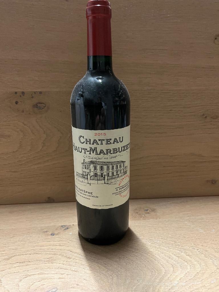 Chateau Haut-Marbuzet 2015, Neuf, Pleine, Enlèvement, Vin rouge
