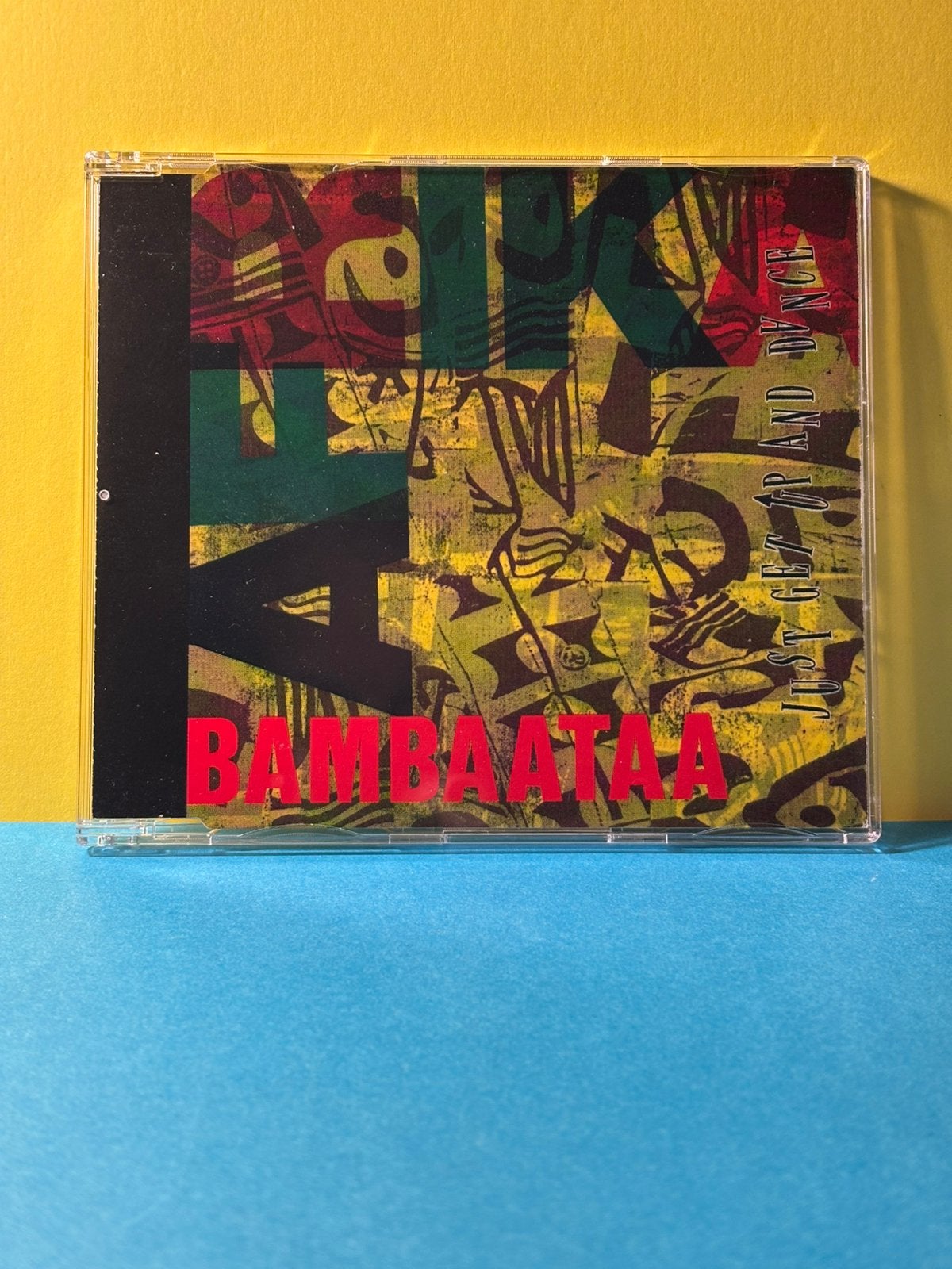 Afrika bambaataa - just get up and dance / zeldzaam, CD & DVD, CD | Dance & House, Envoi, Comme neuf, Dance