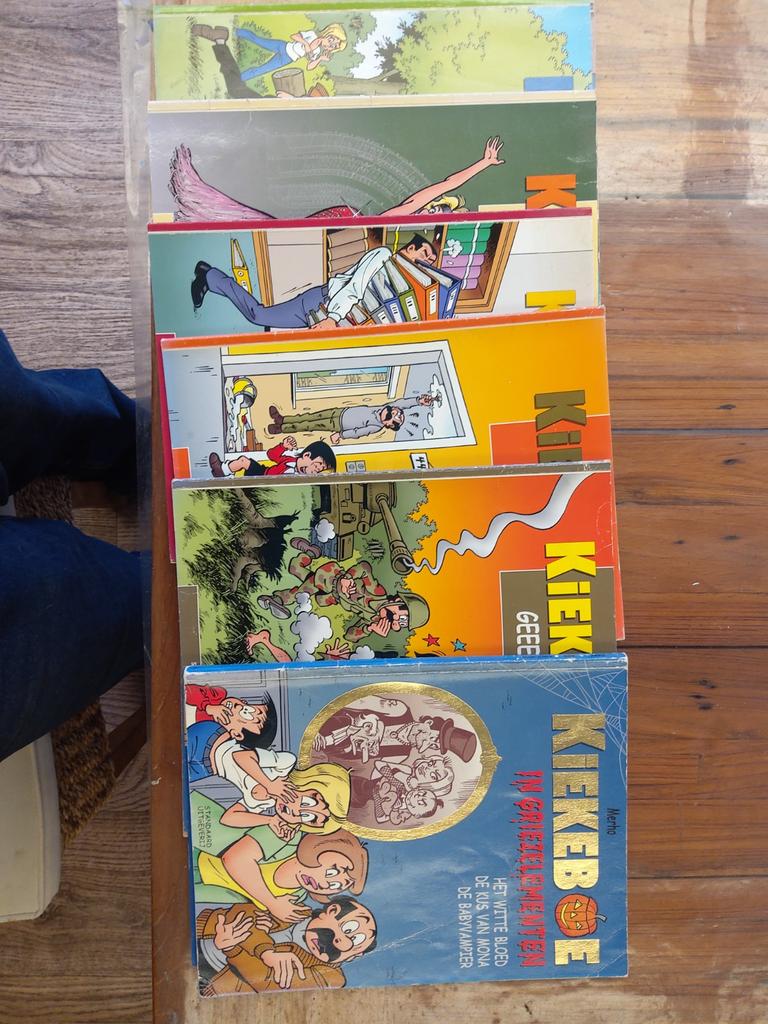Strips kiekeboe, Boeken, Ophalen of Verzenden