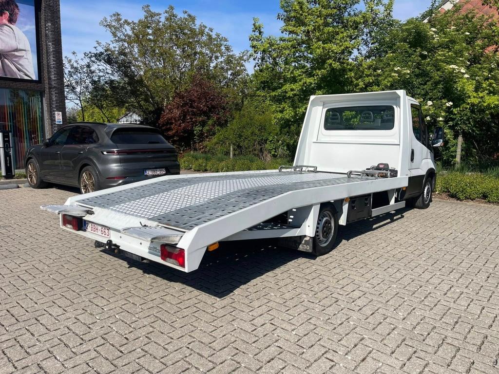IVECO Daily 3.0 *Takelwagen* -2021/80.000km/Diesel-AUTOMAAT, Auto's, Stof, Euro 6, Iveco, Wit
