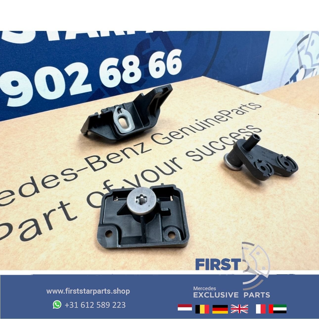 KOPLAMP REPARATIE SET / STEUN SET origineel Mercedes W176 W1, Utilisé, -, -, Enlèvement ou Envoi