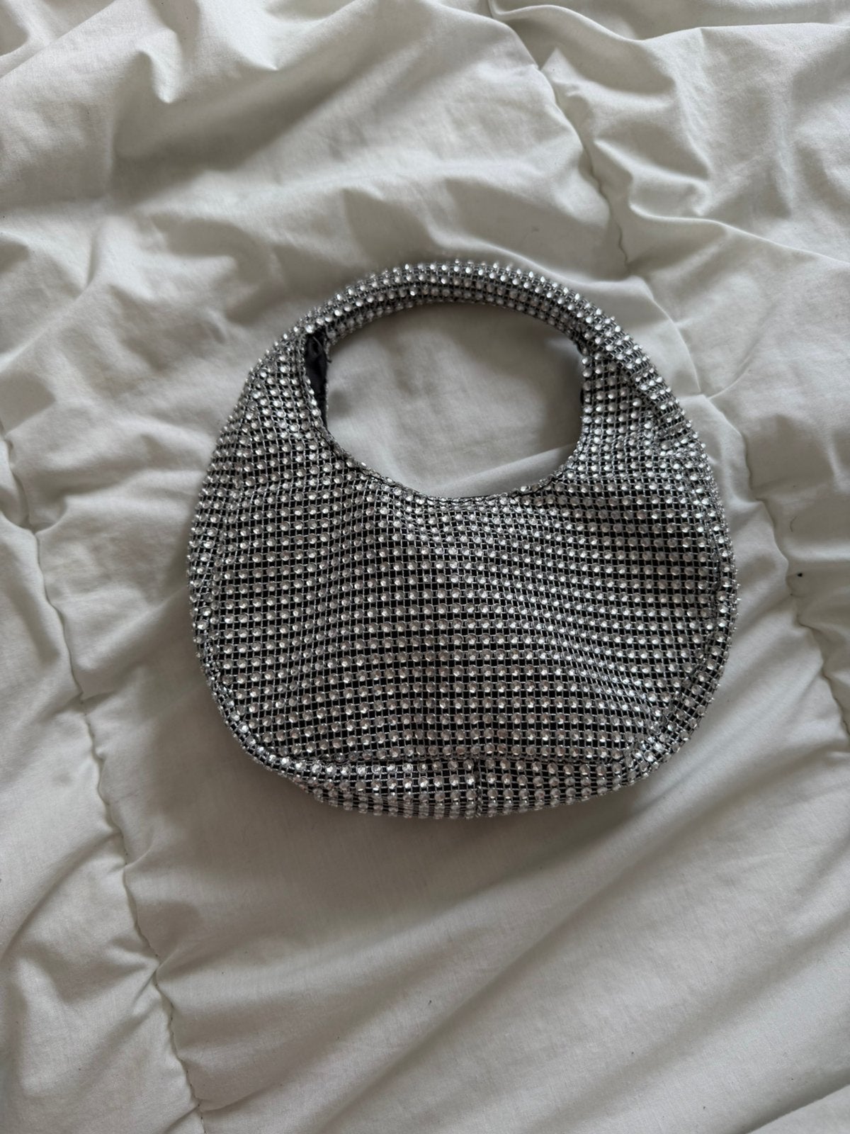 Sac h&m, Handtassen en Accessoires, Tassen | Damestassen, Ophalen of Verzenden, Nieuw, Grijs, Avondtasje