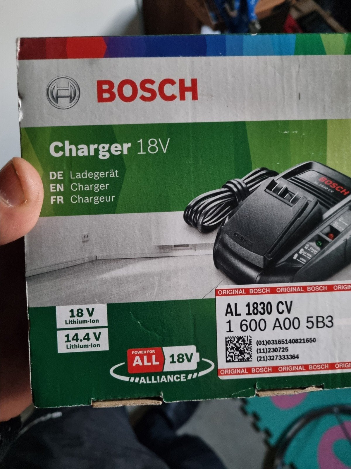 Bosch charger AL1830 neuf, Enlèvement ou Envoi