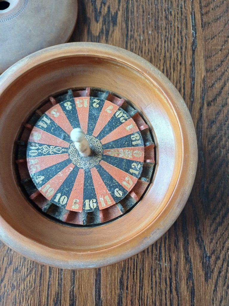 mini jeu de roulette fin XIXè, Enlèvement