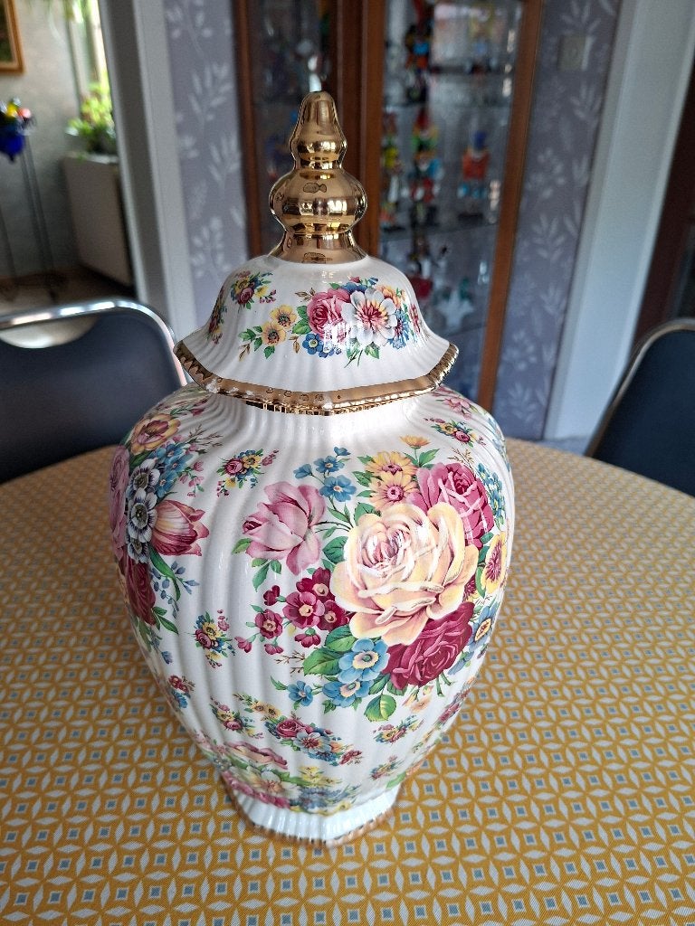 Prachtige vaas Boch Keralux in zeer goede staat, Antiquités & Art, Antiquités | Vases, Enlèvement