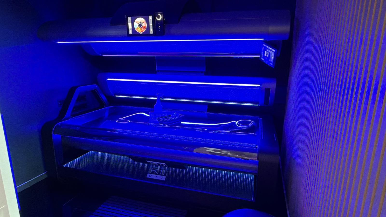 Megasun k11 Air Solarium Ergoline, Electroménager, Solarium, Banc solaire & Bronzage facial, Enlèvement, Neuf