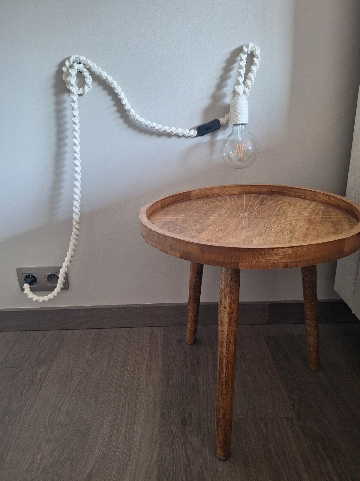 Bijzettafel maison du monde, Ophalen