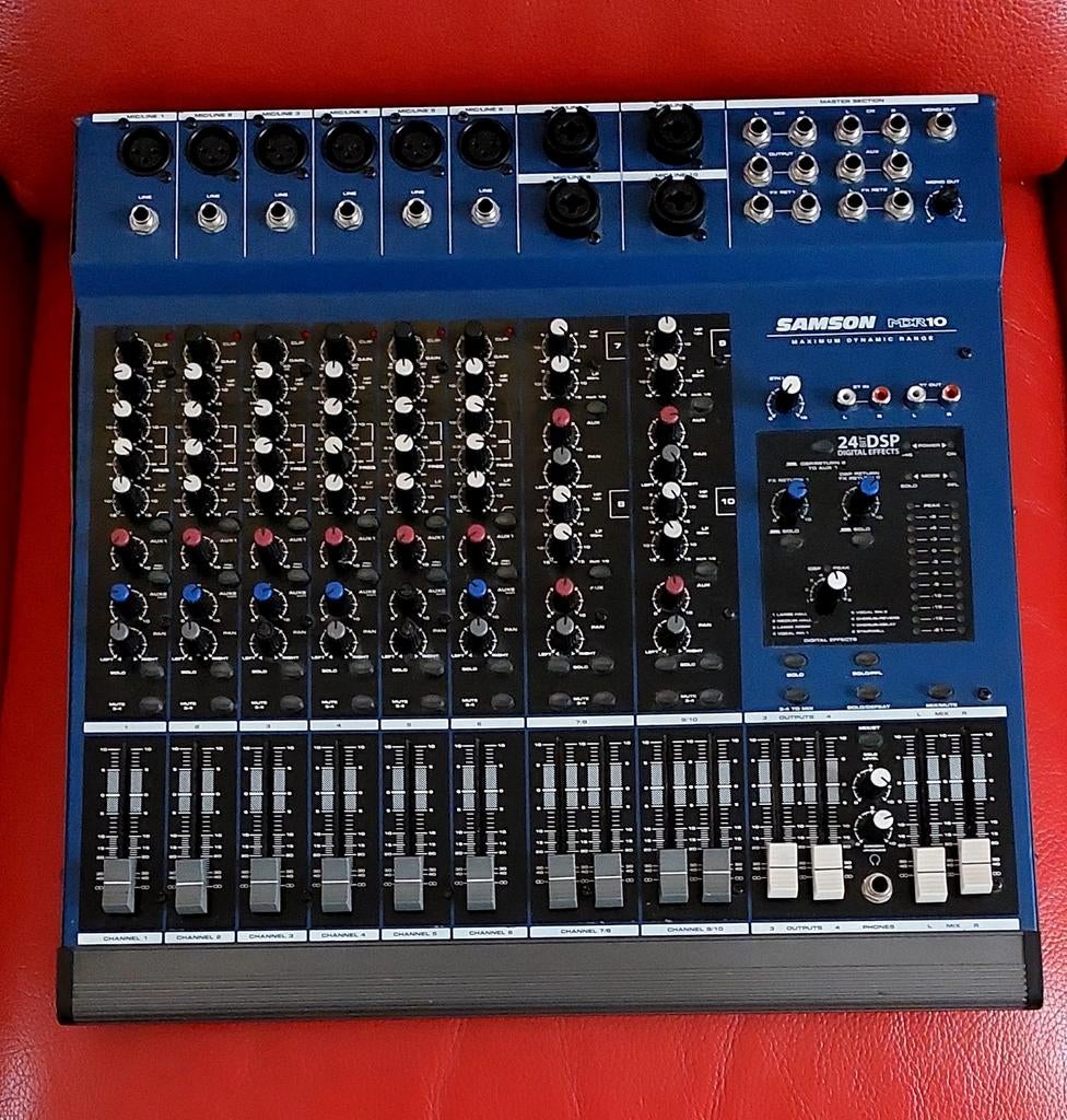 Table de Mixage SAMSON MDR10 en parfait état, Musique & Instruments, Enlèvement ou Envoi