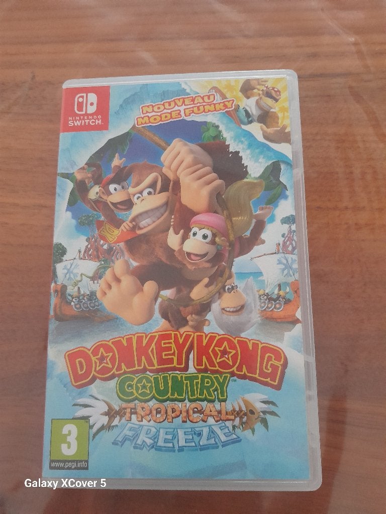 Jeux switch Donkey Kong country tropical freeze, Consoles de jeu & Jeux vidéo, Enlèvement ou Envoi, 2 joueurs, Aventure et Action